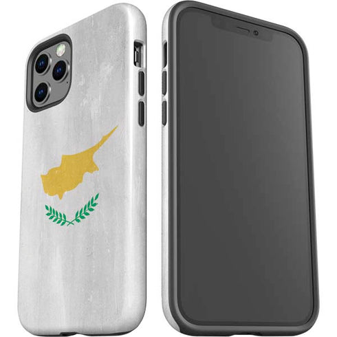 Cyprus Flag Distressed iPhone 12 Pro Impact Case
